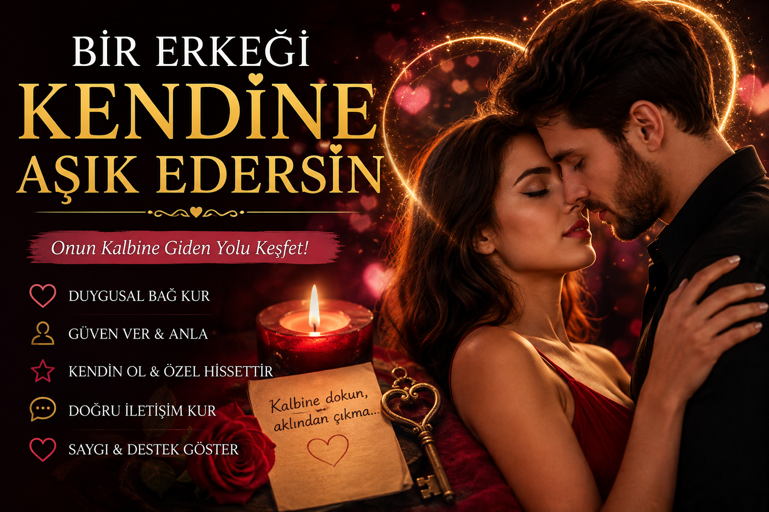 Bir Erkeği Kendine Nasıl Aşık Edersin?