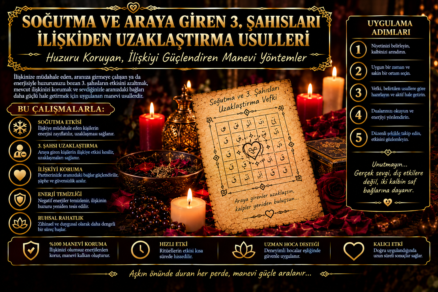Soğutma ve Araya Giren 3. Şahısları İlişkiden Uzaklaştırma Usulleri